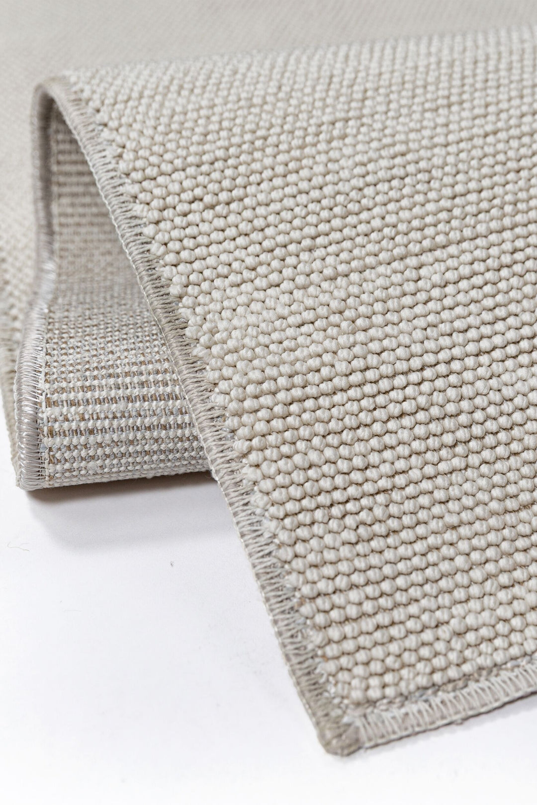 Teppich Grau rechteckig POLYESTER Einrichtung Wohnidee Bodenbelag NORA_