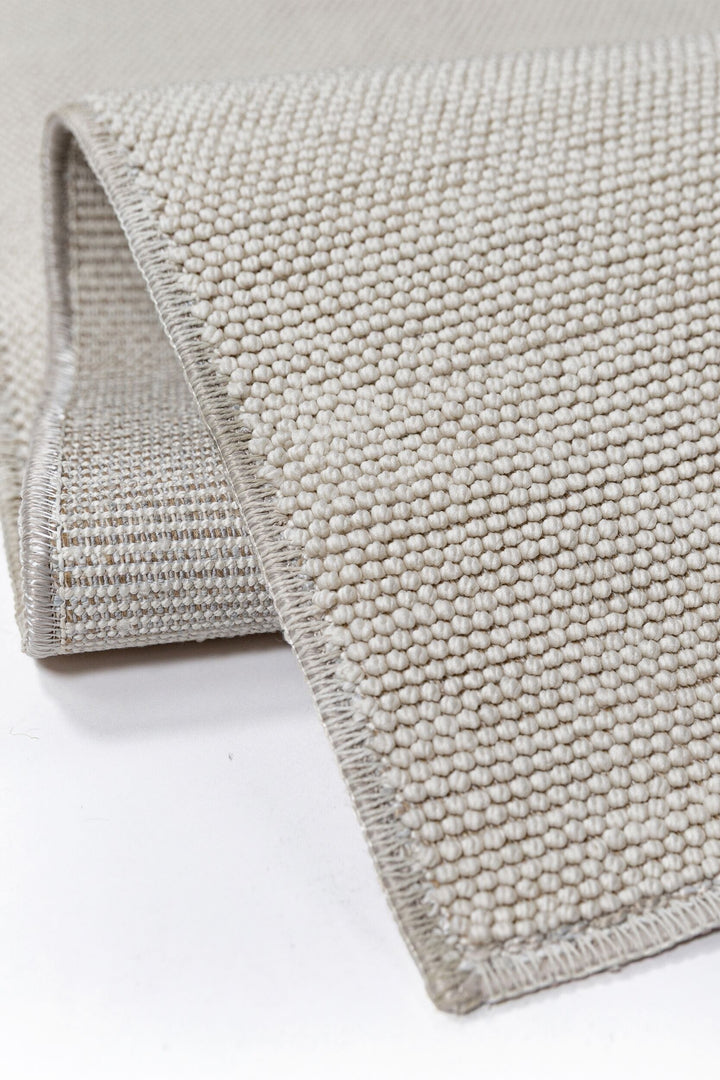 Teppich Grau rechteckig POLYESTER Einrichtung Wohnidee Bodenbelag NORA_