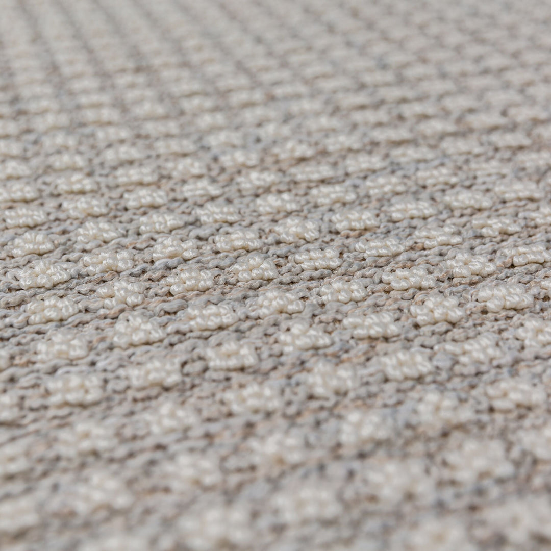 Teppich Grau rechteckig Polyester Raumgestaltung Inneneinrichtung NORA 160x230_
