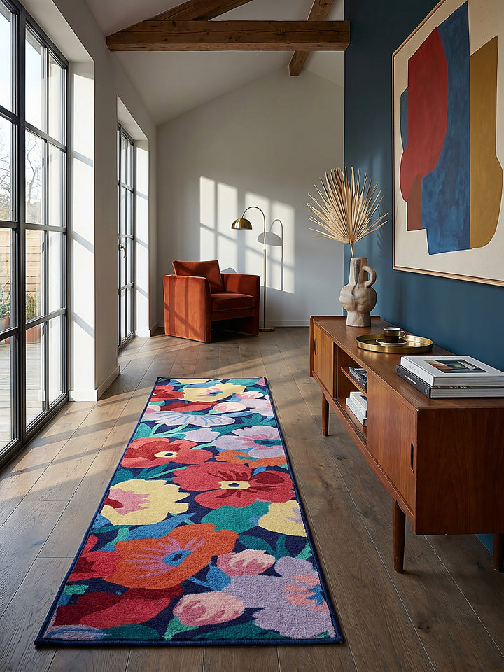 Teppich Multi Läufer im modernen Wohnzimmer_