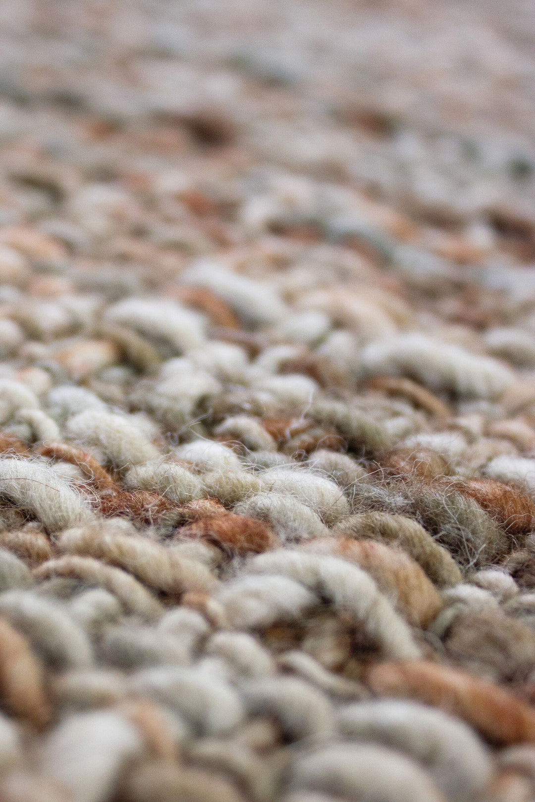 Teppich Terrakotta rechteckig Wool Raumgestaltung Inneneinrichtung OTLEY 160x230_