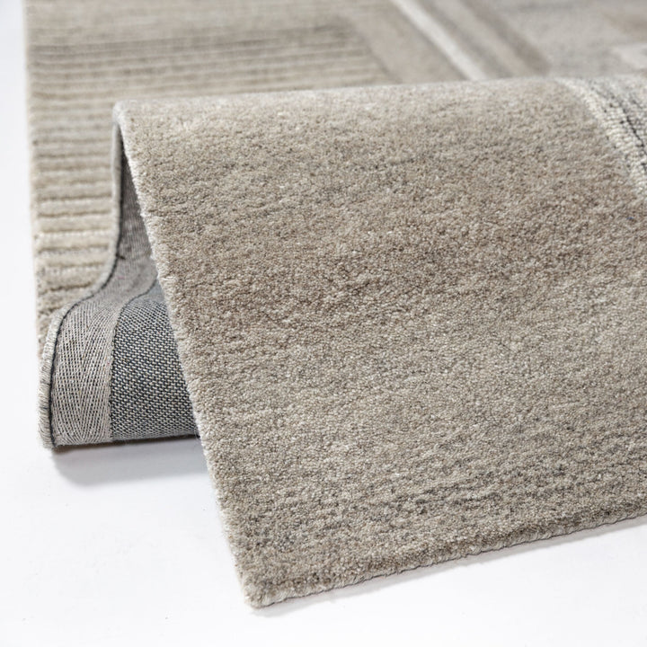 Teppich Natur rechteckig WOOL Einrichtung Wohnidee Bodenbelag EDALE_