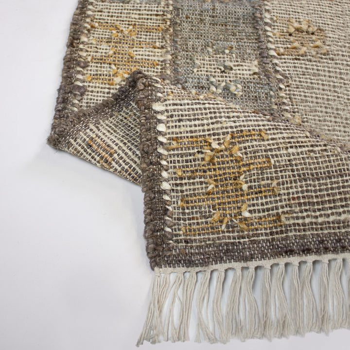 Teppich Natur rechteckig MIXED FIBRES Einrichtung Wohnidee Bodenbelag BERMEO_