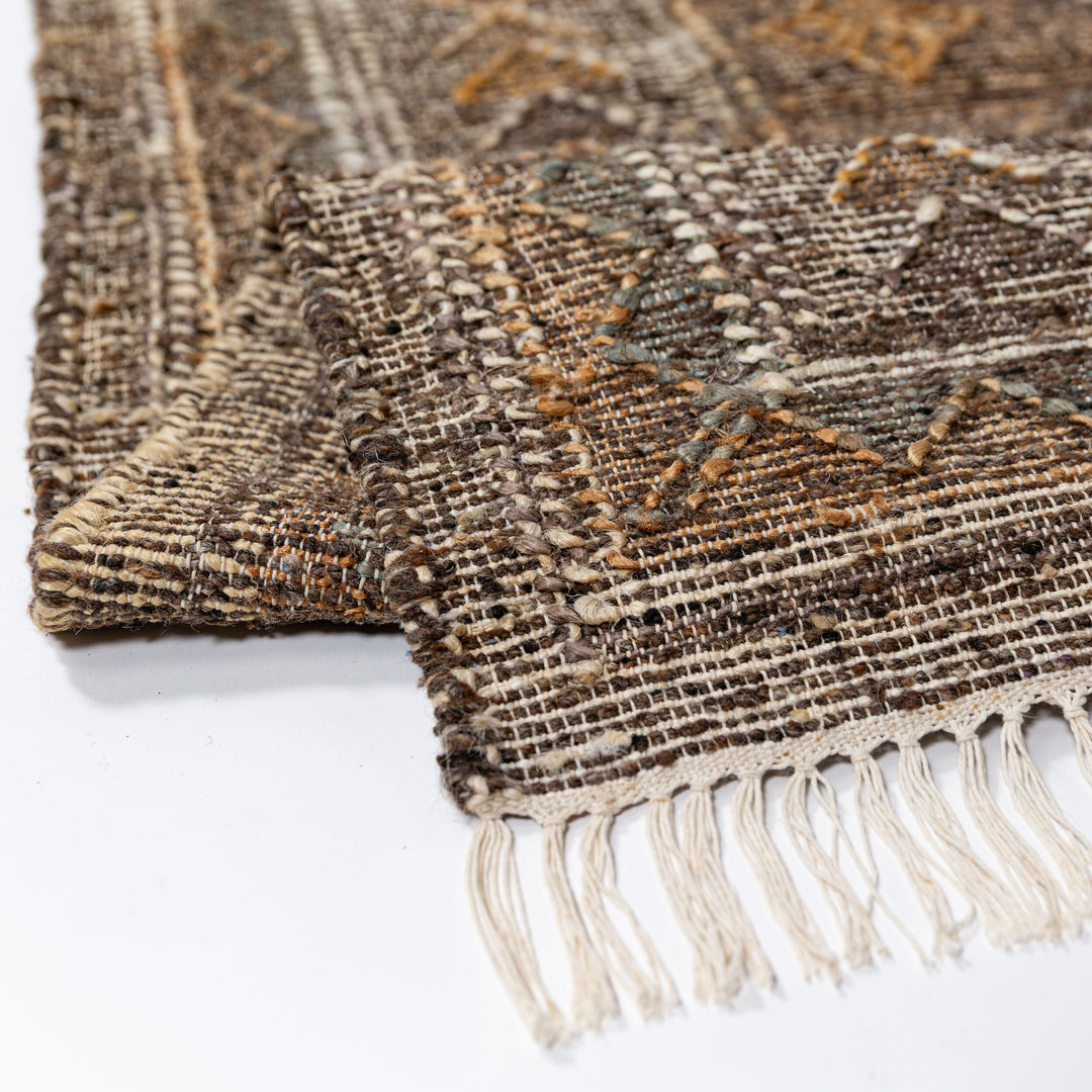 Teppich Natur rechteckig MIXED FIBRES Einrichtung Wohnidee Bodenbelag BERMEO_