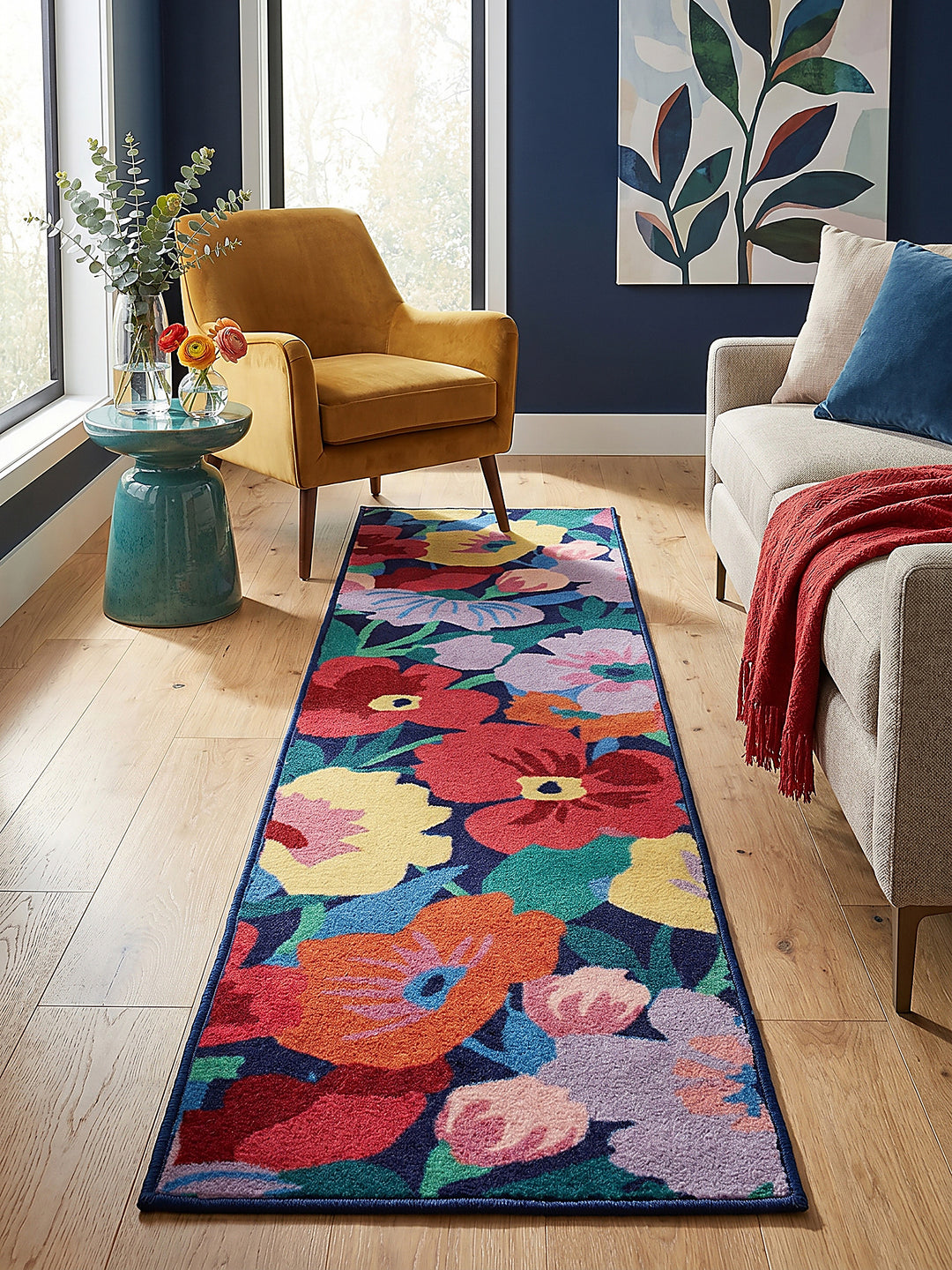 Teppich Multi Farbdetail Muster_