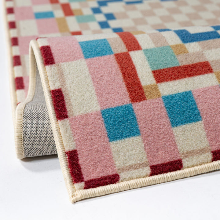 Teppich Multi Läufer NYLON Einrichtung Wohnidee Bodenbelag DAHLIA_