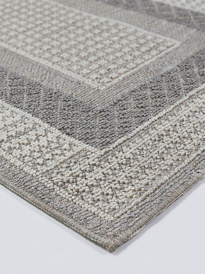 Teppich Grau Farbdetail Muster_