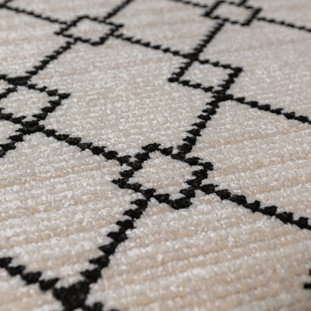 Teppich Monochrome Läufer POLYPROPYLENE Einrichtung Wohnidee Bodenbelag PERRAN_