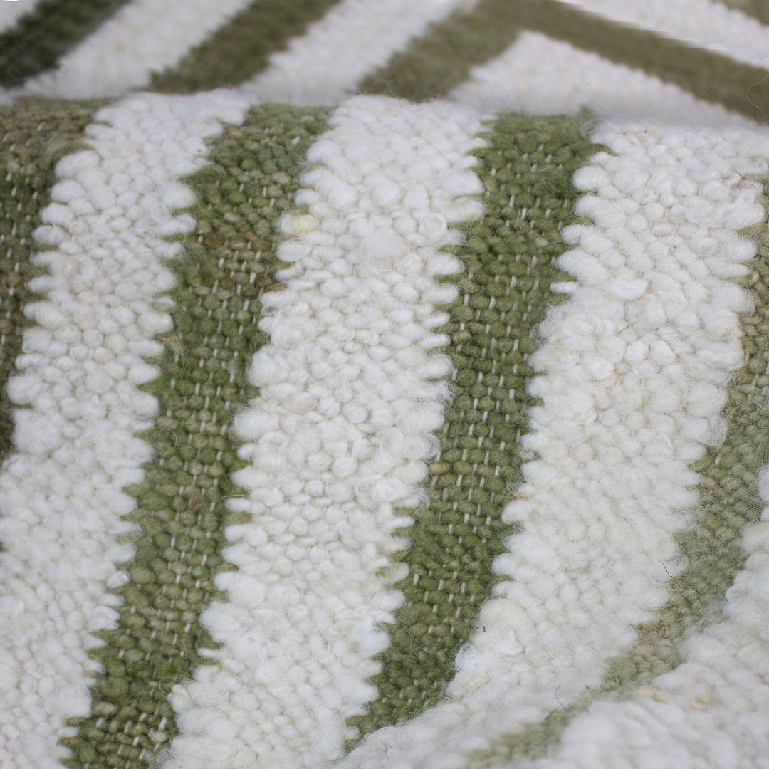 Teppich Grün rechteckig MIXED FIBRES Raumgestaltung Inneneinrichtung FROND 160x230_
