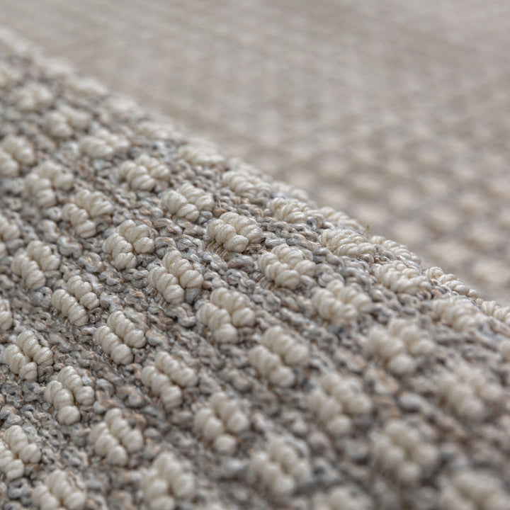 Teppich Grau Läufer Polyester Raumgestaltung Inneneinrichtung NORA 78x300_