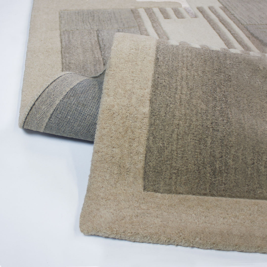 Teppich Natur Läufer Wool Einrichtung Wohnidee Bodenbelag EDALE_