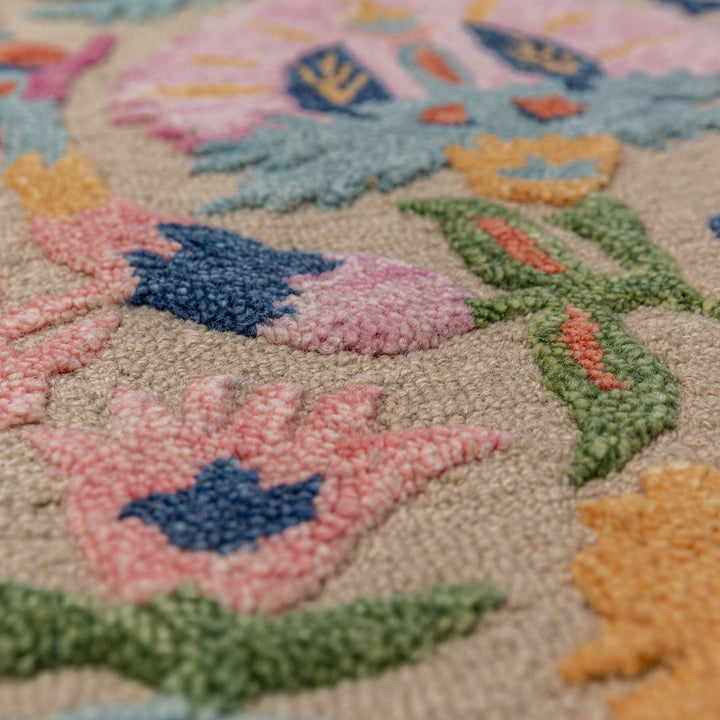 Teppich Multi Läufer WOOL Raumgestaltung Inneneinrichtung HEDDA 80x300_