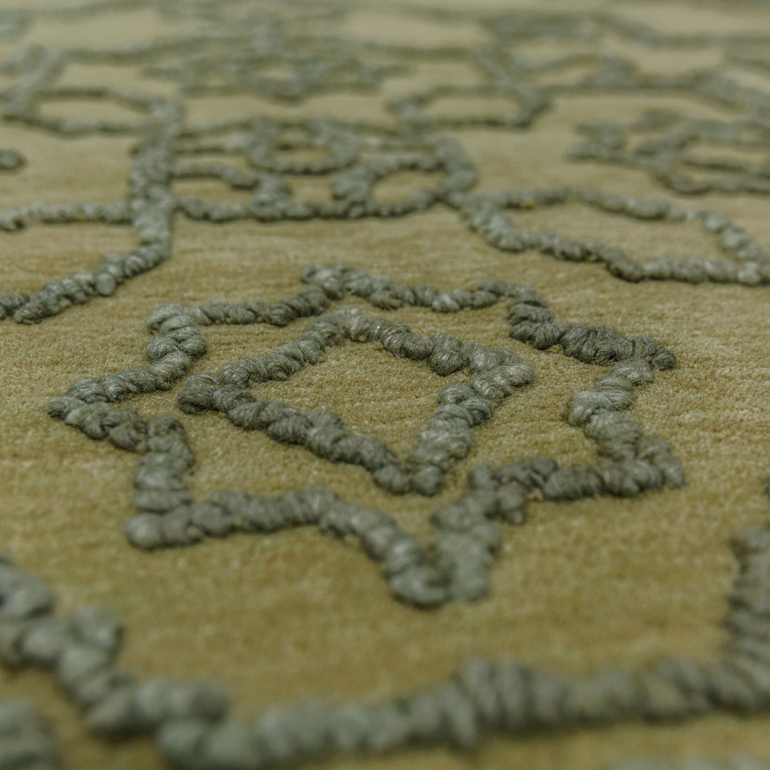 Teppich Grün rechteckig POLYESTER Raumgestaltung Inneneinrichtung TINGIR 160x230_