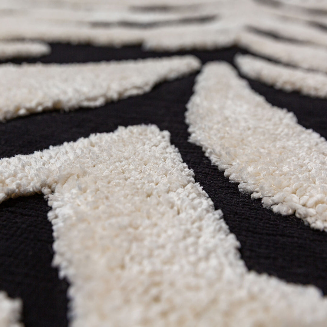 Teppich Monochrome Läufer Polyester Raumgestaltung Inneneinrichtung MARA 80x300_