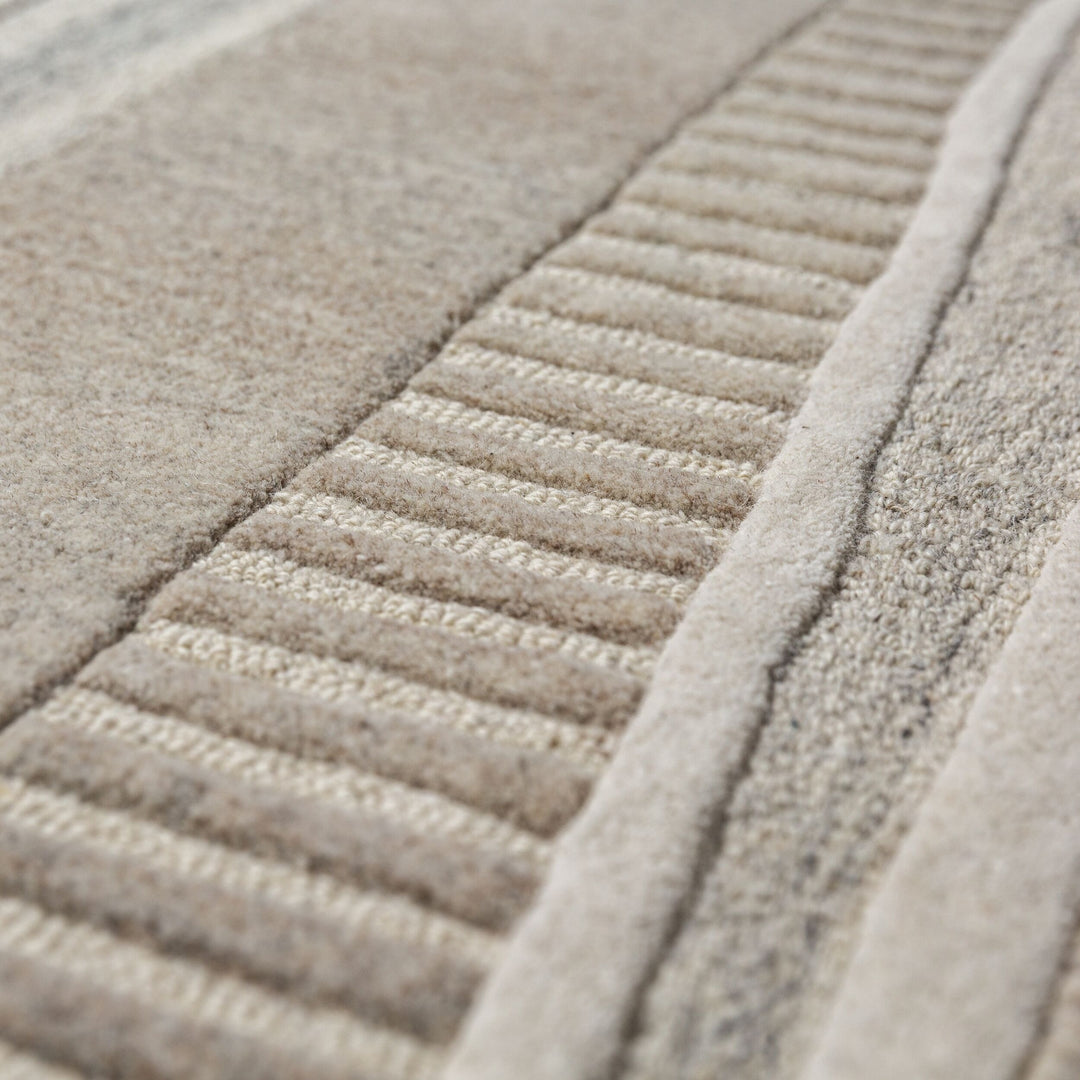 Teppich Natur Läufer Wool Raumgestaltung Inneneinrichtung EDALE 80x300_