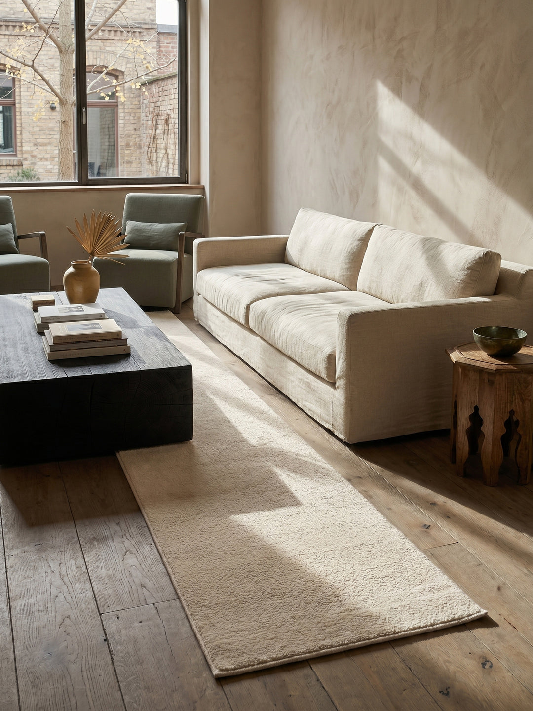 Teppich Beige Textur Nahaufnahme_