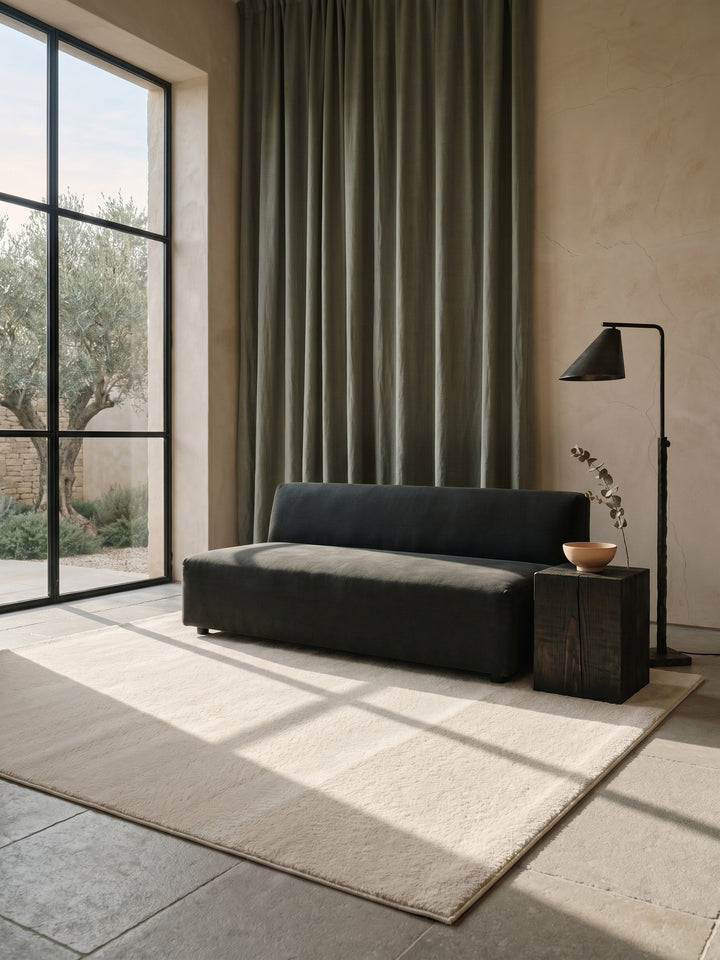 Teppich Beige Textur Nahaufnahme_