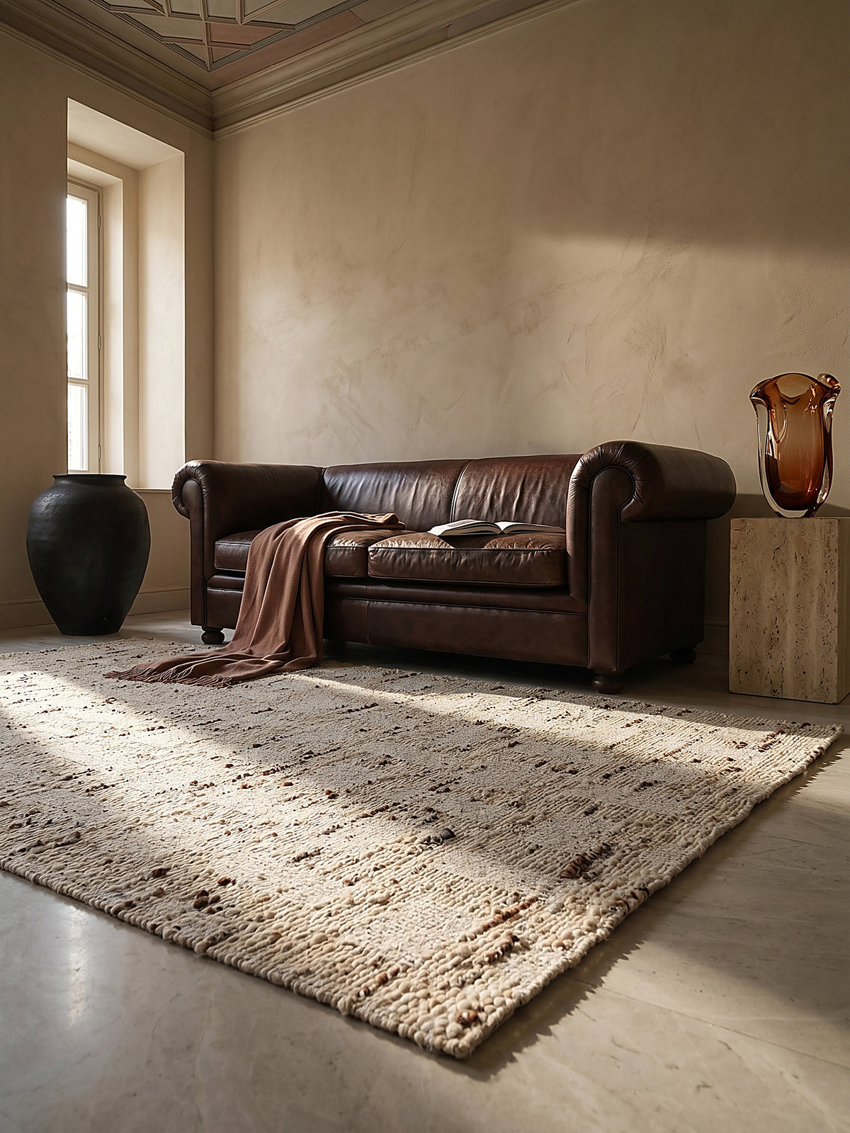 Teppich Natur Textur Nahaufnahme