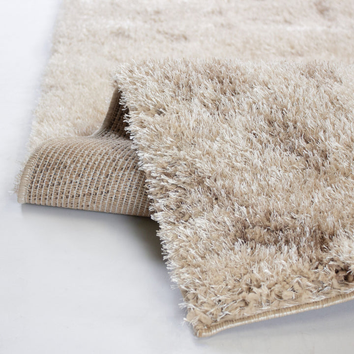 Teppich Natur rechteckig POLYESTER Einrichtung Wohnidee Bodenbelag DOVEL_