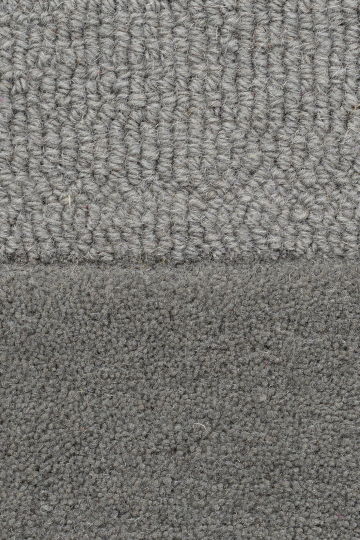 Wollteppich Geometrisch handgeschnitzt · 100 % Wolle getuftet · Plastisches Relief · 3200 g/m² Kurzflor