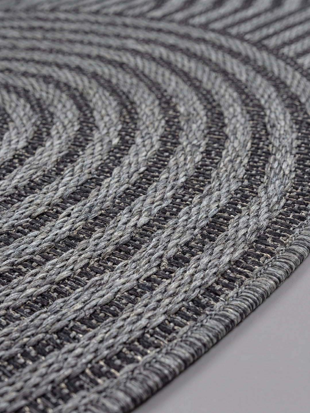 Teppich Anthrazit Farbdetail Muster_