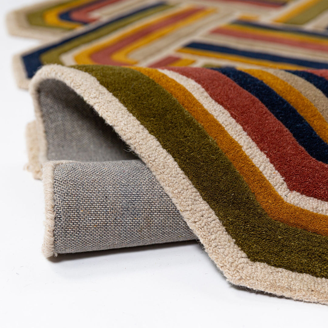 Teppich Terrakotta Läufer Wool Einrichtung Wohnidee Bodenbelag SOAR_