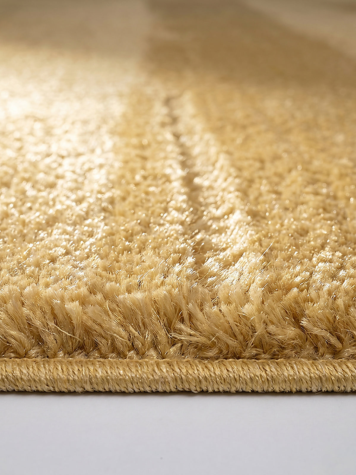 Teppich Gold Florhöhe Profil_