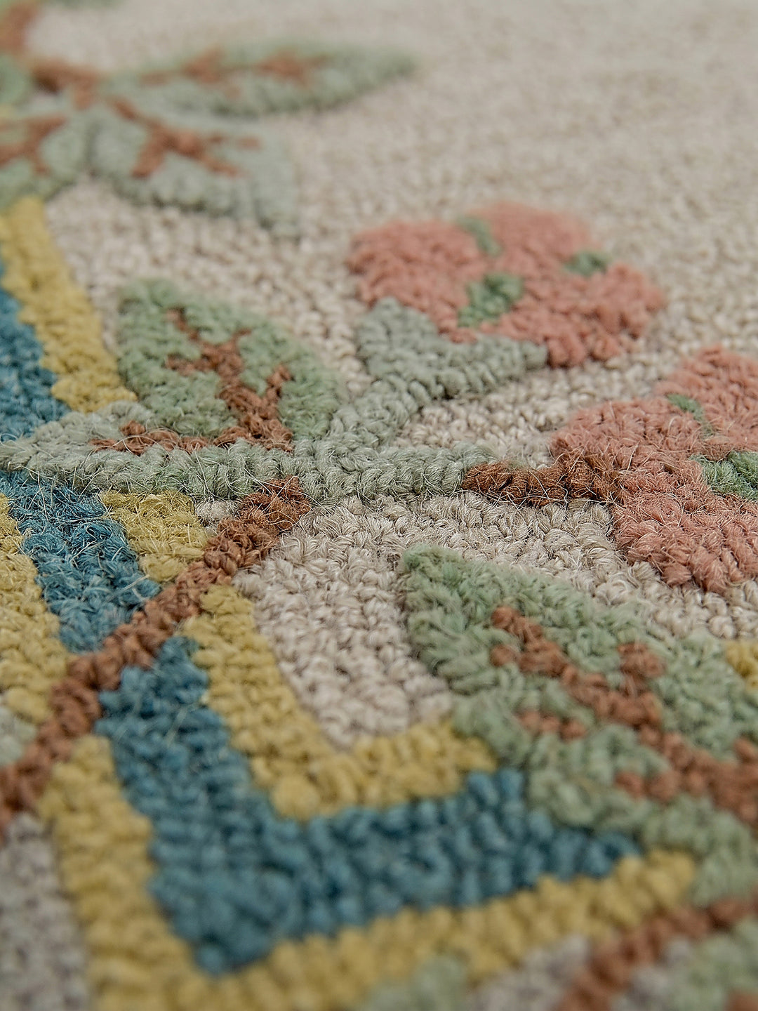 Teppich Multi Farbdetail Muster_