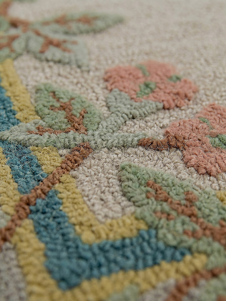 Teppich Multi Farbdetail Muster_