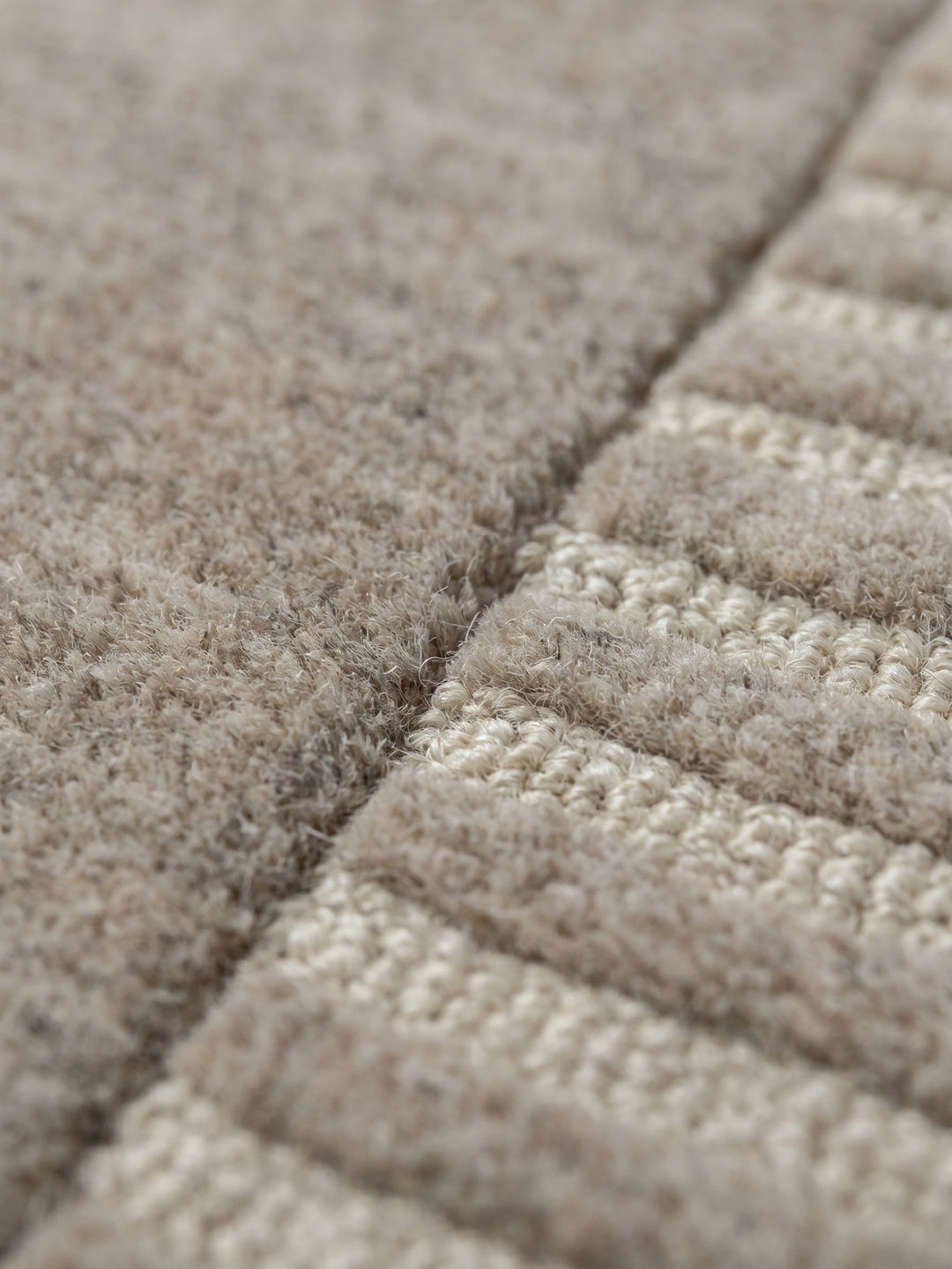 Teppich Natur Farbdetail Muster_