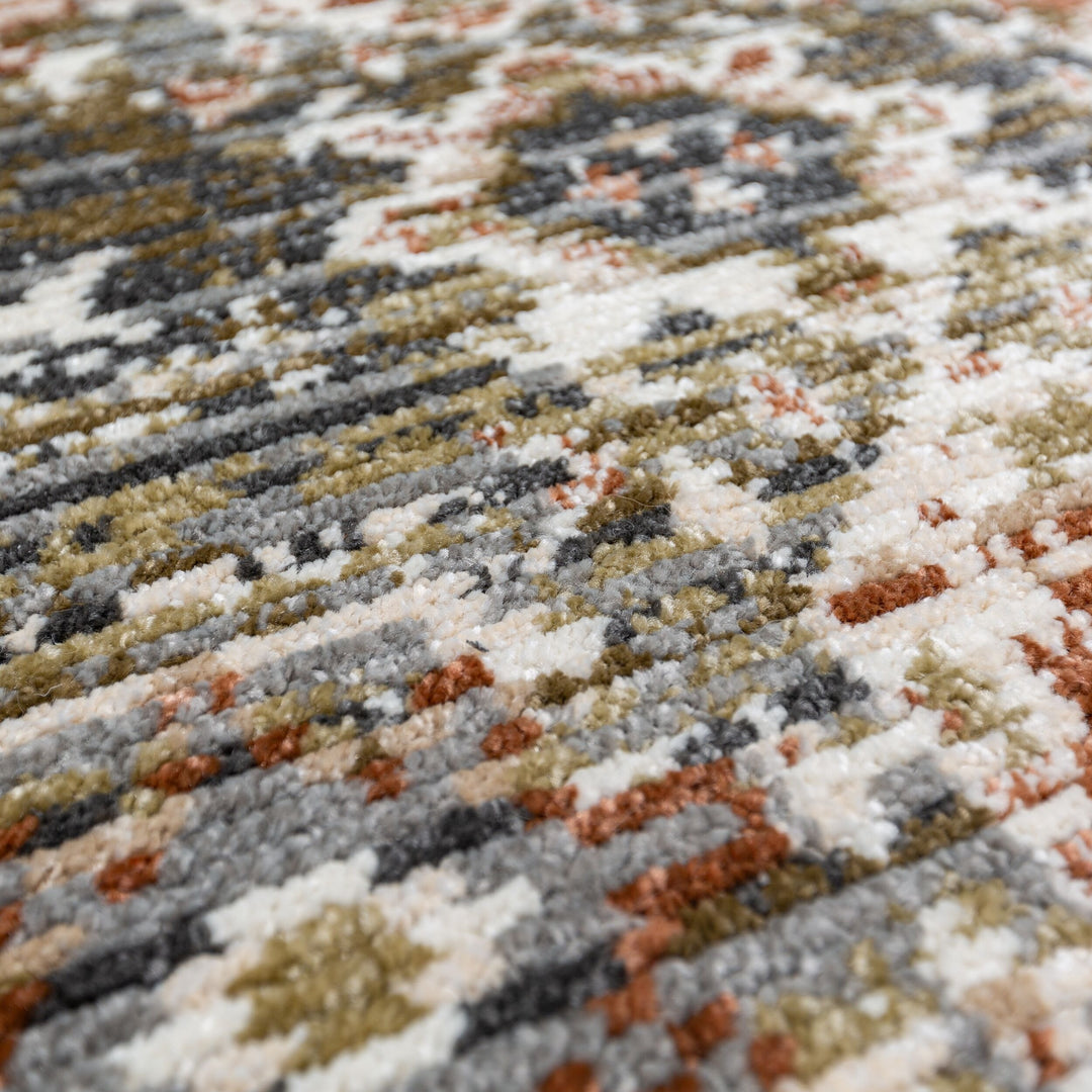 Teppich Grün rechteckig POLYPROPYLENE Raumgestaltung Inneneinrichtung PERRAN 160x230_