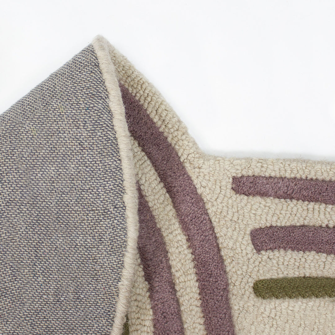 Teppich Grün rechteckig Wool Einrichtung Wohnidee Bodenbelag SOAR_