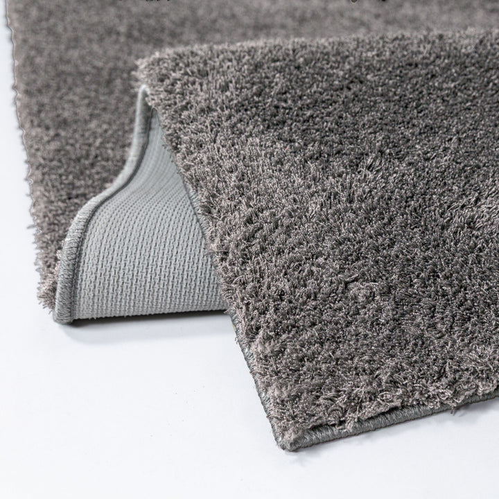 Teppich Dark Grey Läufer Polyester Einrichtung Wohnidee Bodenbelag DIADEM_