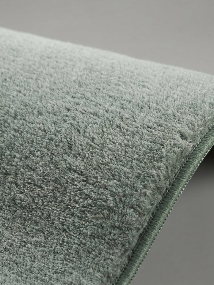 Teppich Grün Farbdetail Muster_