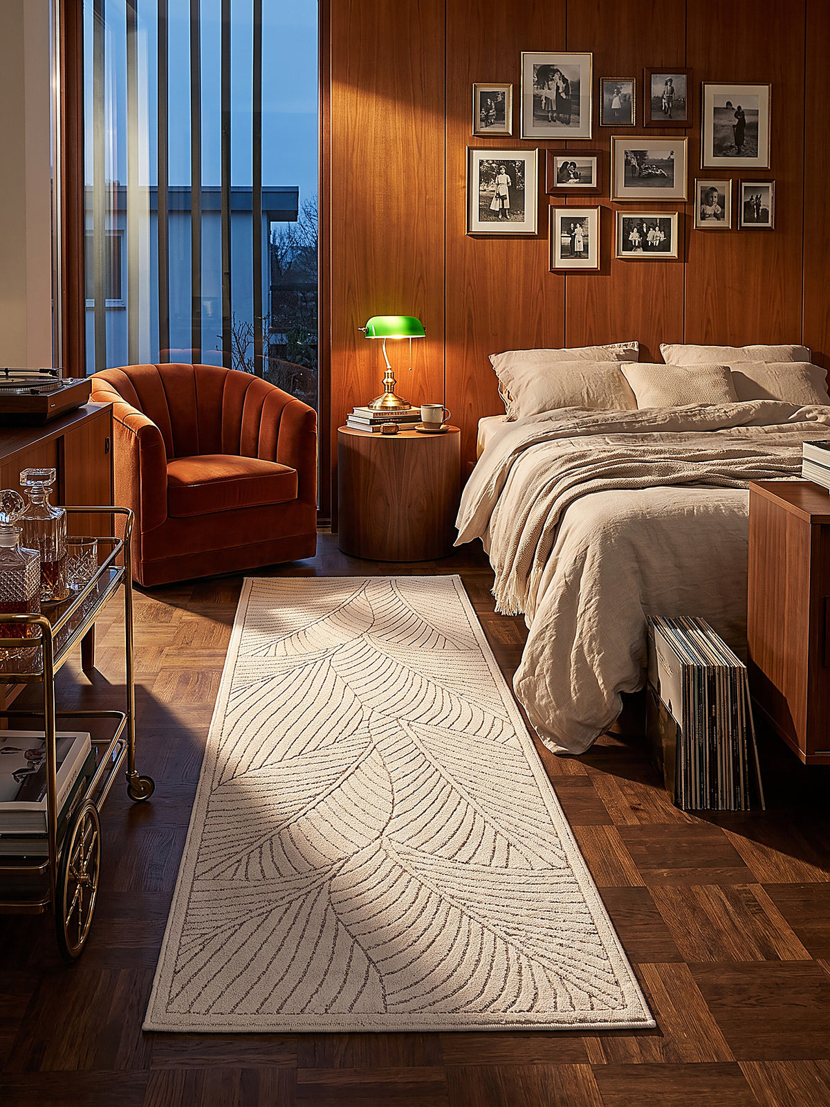 Teppich Creme Läufer im Esszimmer