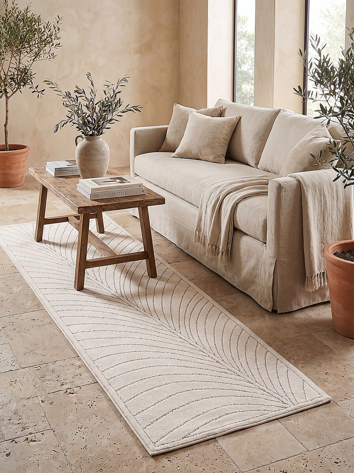 Teppich Creme Farbdetail Muster_