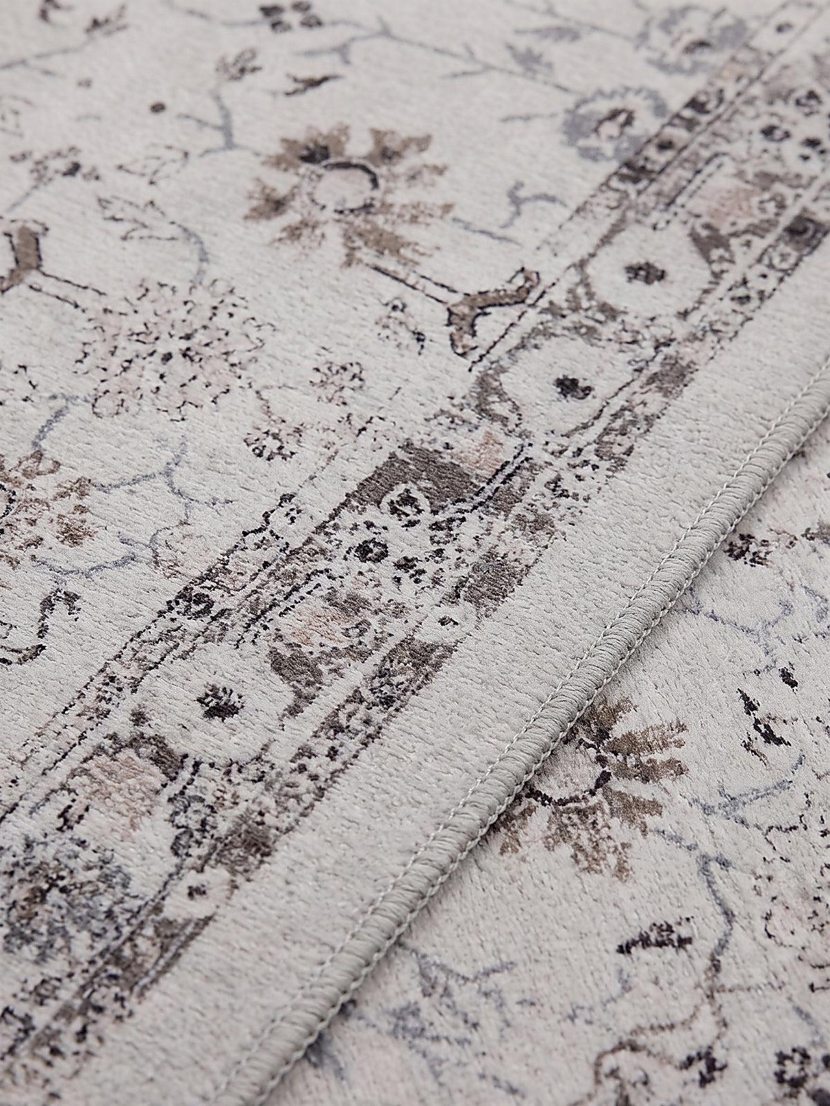 Teppich Creme Farbdetail Muster_