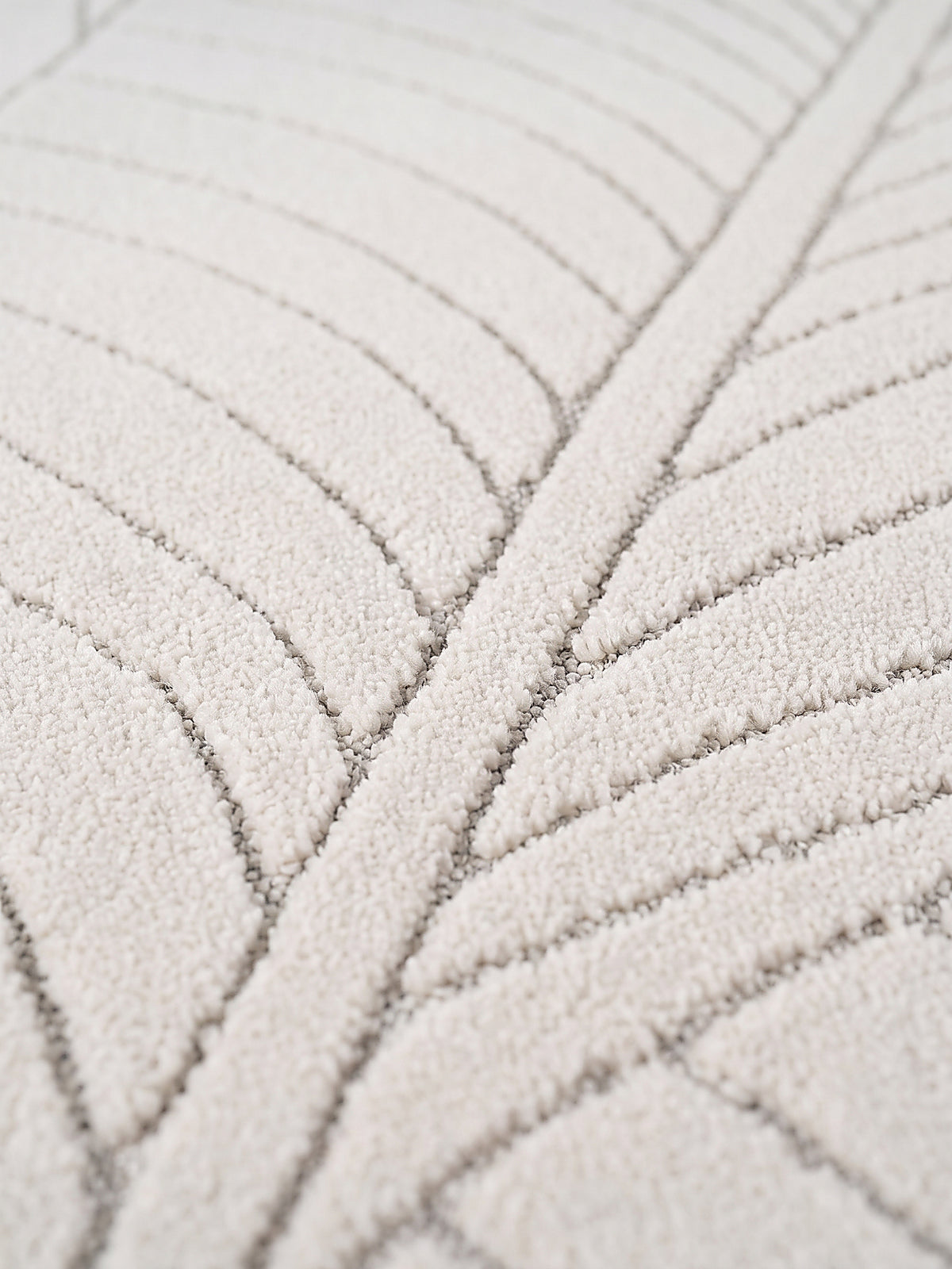 Teppich Creme Farbdetail Muster_