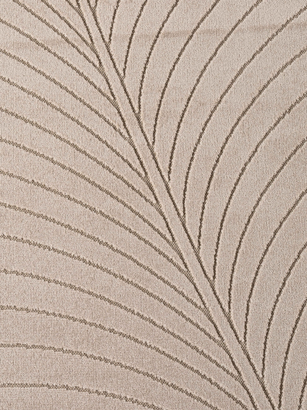 Teppich Beige Läufer Polypropylen (Kurzflor) Interieur Wohnaccessoire ENGADIN Dekor_