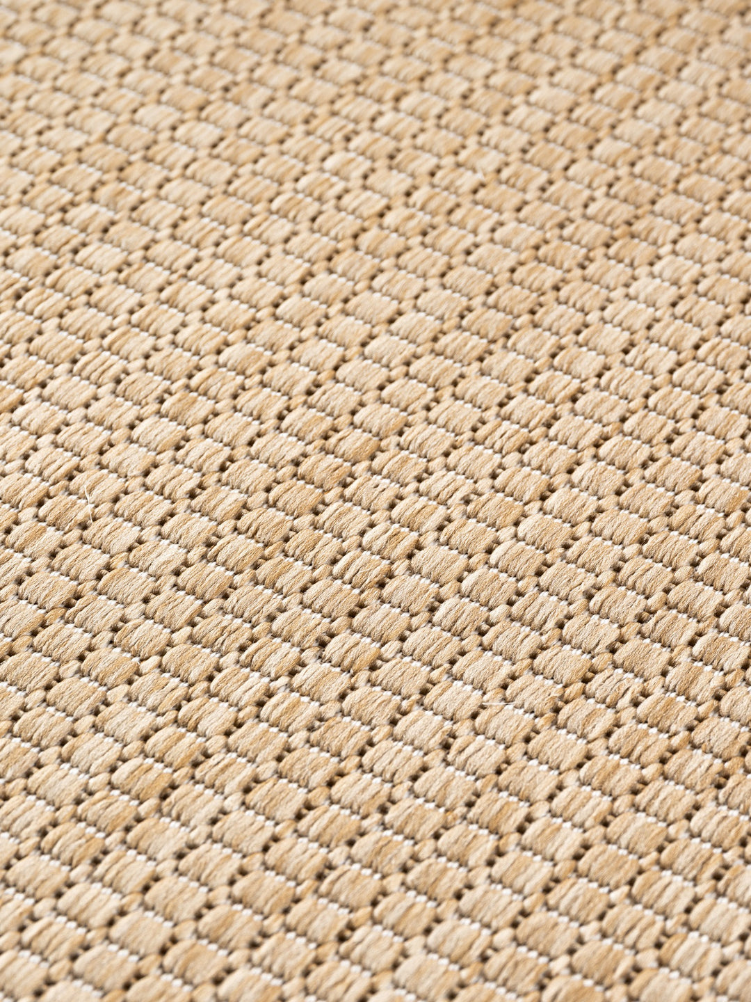 Teppich Sand rechteckig Polypropylen (Flachgewebe) Interieur Wohnaccessoire_
