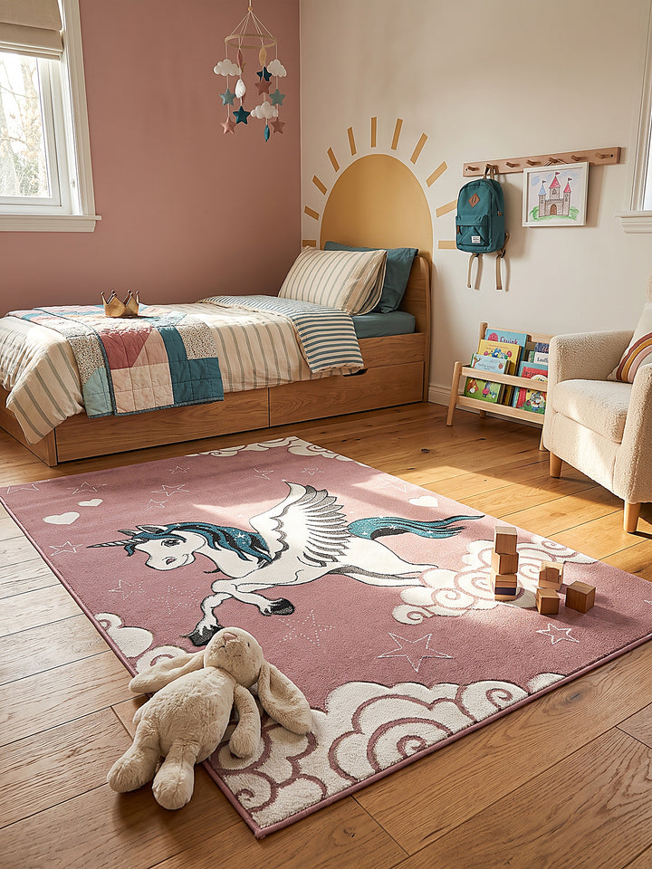 Teppich Pink Textur Nahaufnahme_