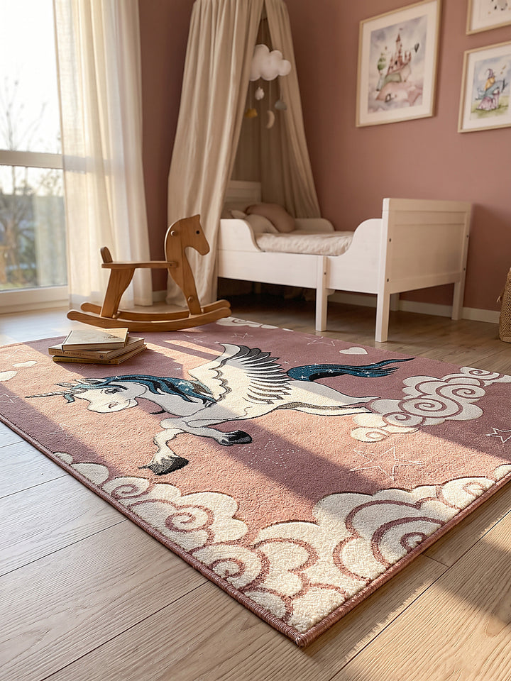 Teppich Pink Textur Nahaufnahme_