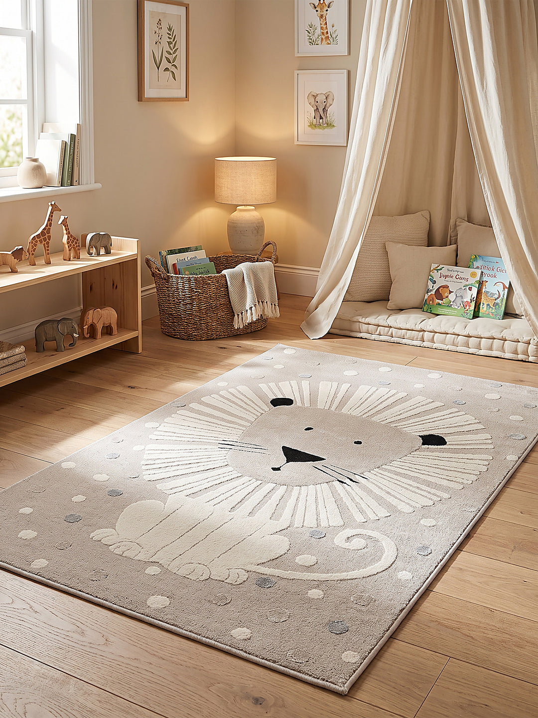 Teppich Beige Textur Nahaufnahme_