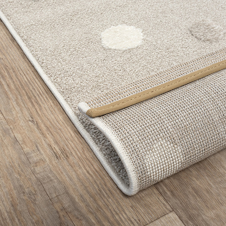 Beige Kurzflorteppich Kinder im reduzierten Wohnstil Kollektion VELT_