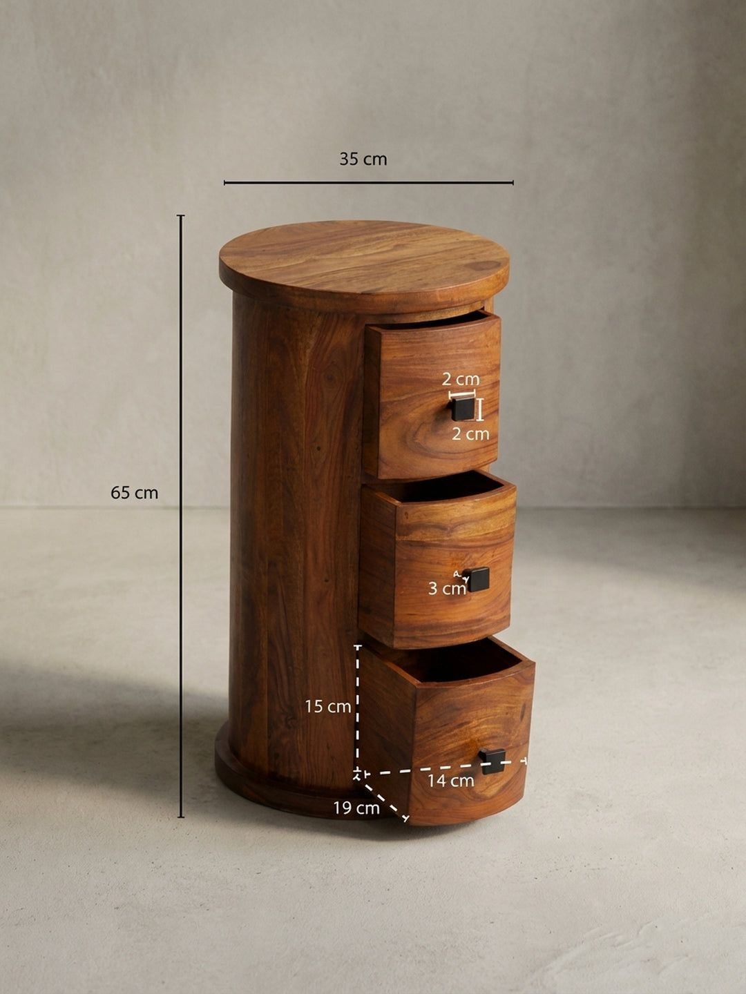 Sideboards Sheesham Massivholz Design Möbel_