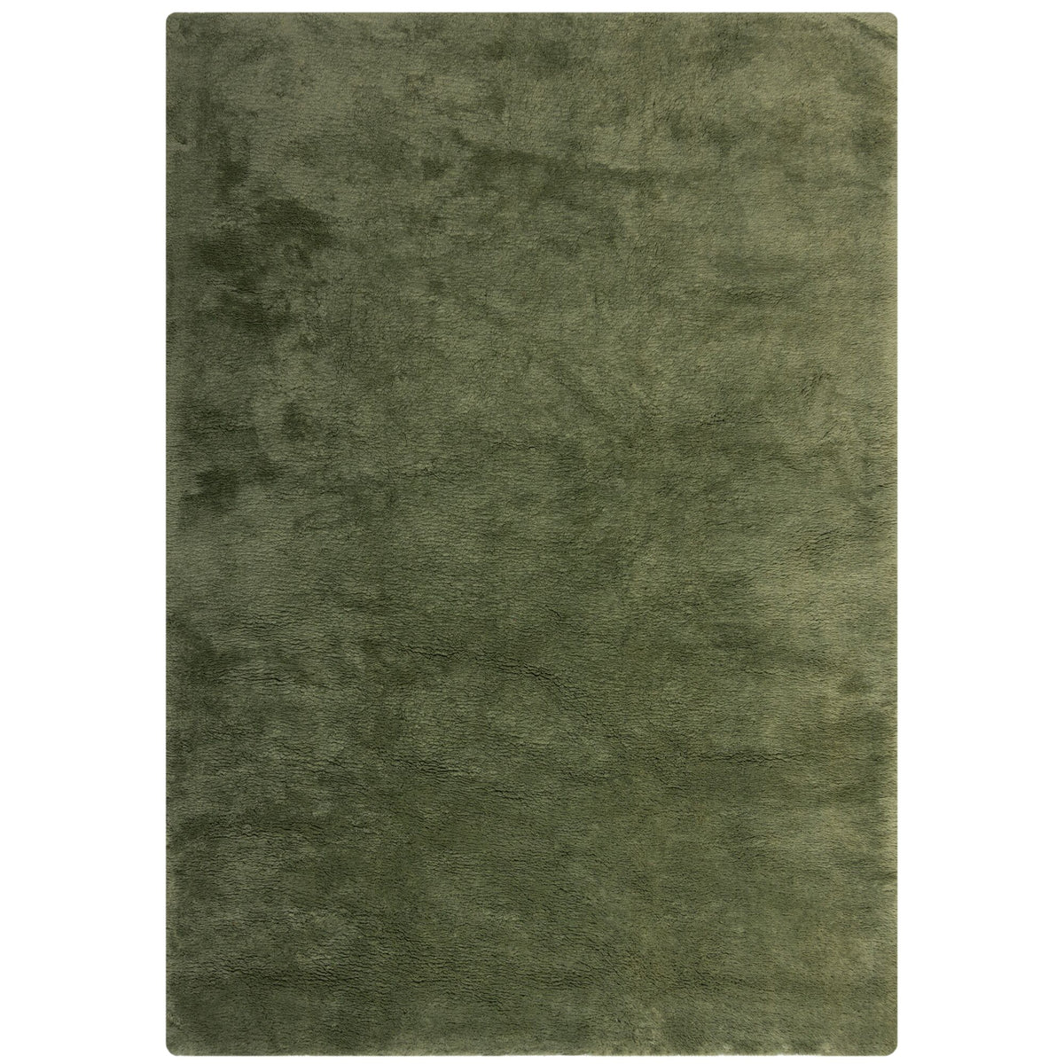 Hochflor Teppich waschbar Unifarben - Schlafzimmer_Rechteckig_