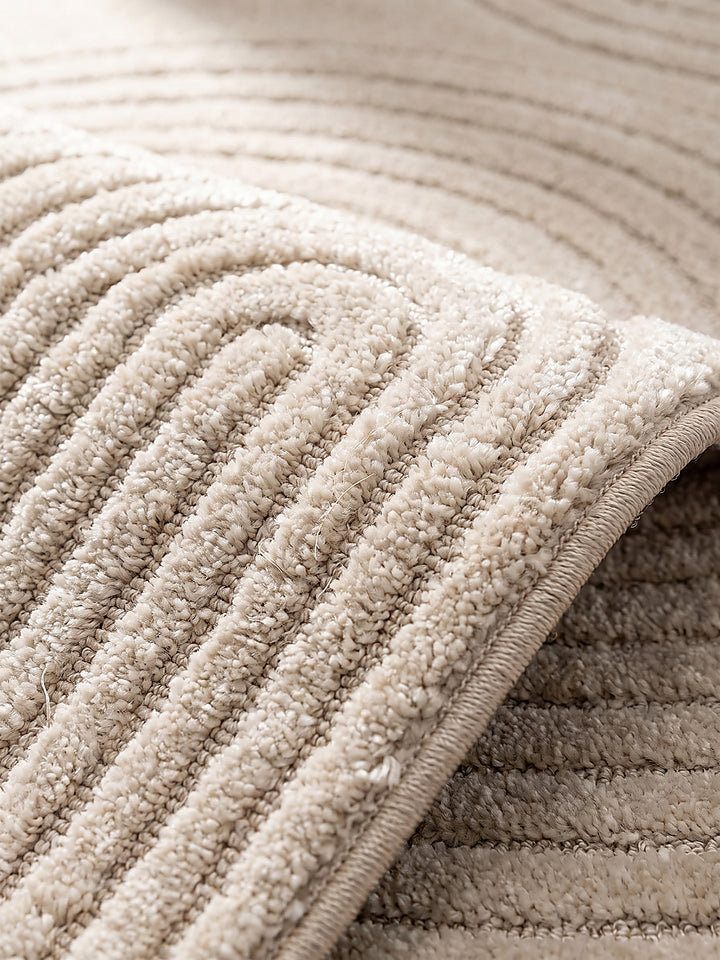 Teppich Beige Farbdetail Muster_