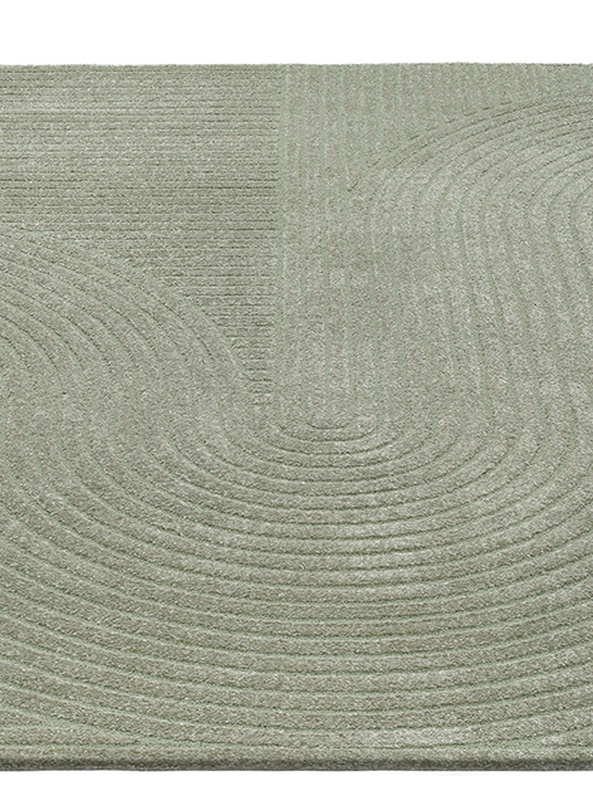 Teppich Grün Geometrisch rechteckig Polyester Wohnzimmer Schlafzimmer Flur Skandinavisch CETINA_