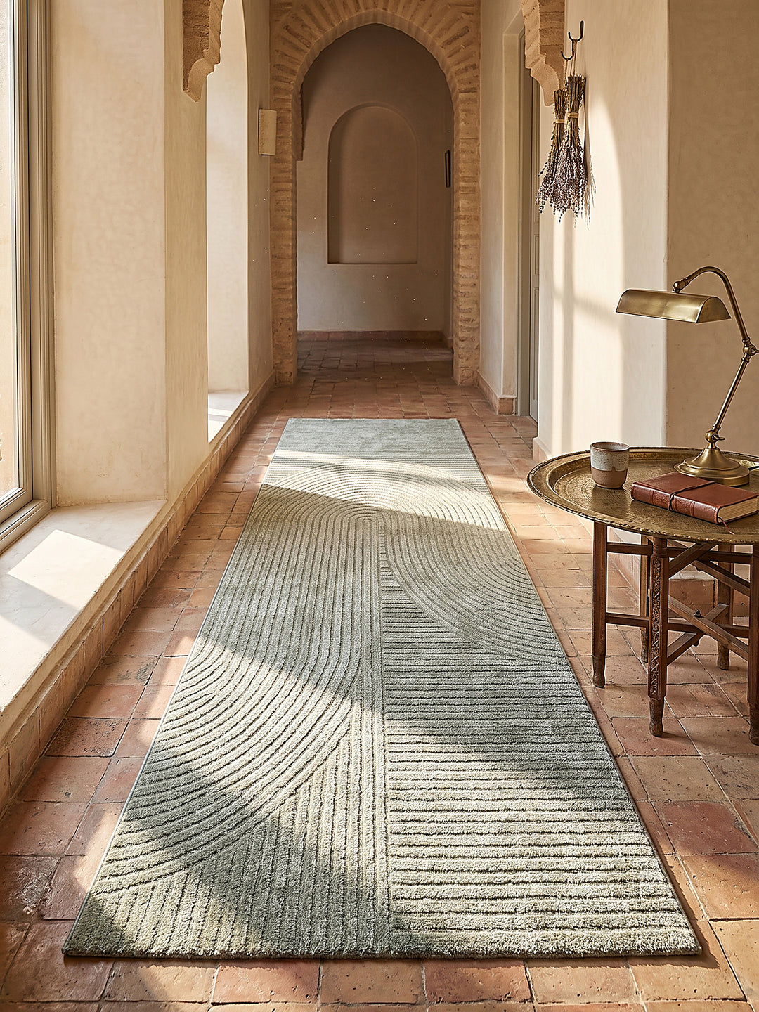 Teppich Grün Textur Nahaufnahme_