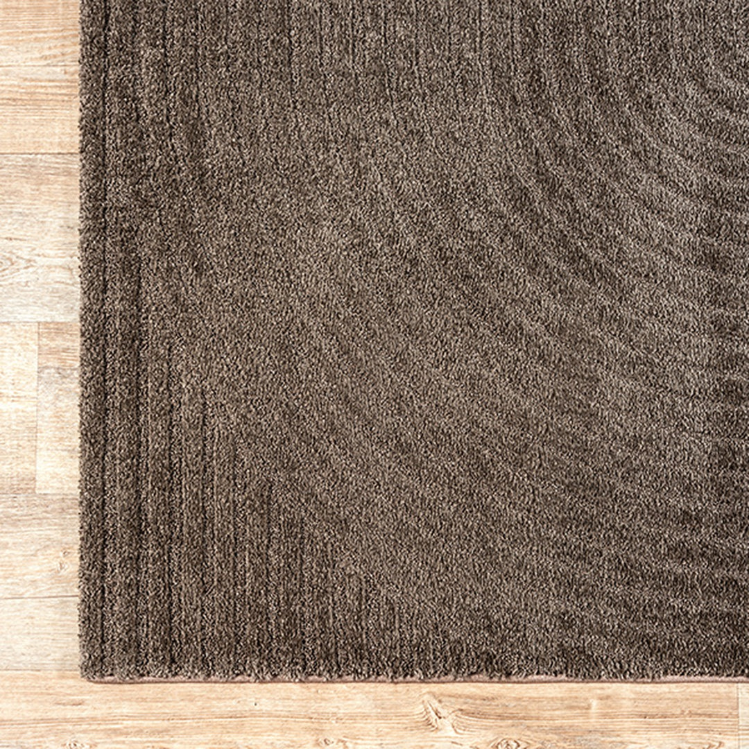 Teppich Braun Geometrisch rechteckig Polyester Raumgestaltung Inneneinrichtung Skandinavisch CETINA_